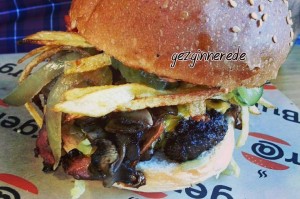 Fat Burger burger@ göztepe
