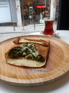 ıspanak mantar precial happy pancake